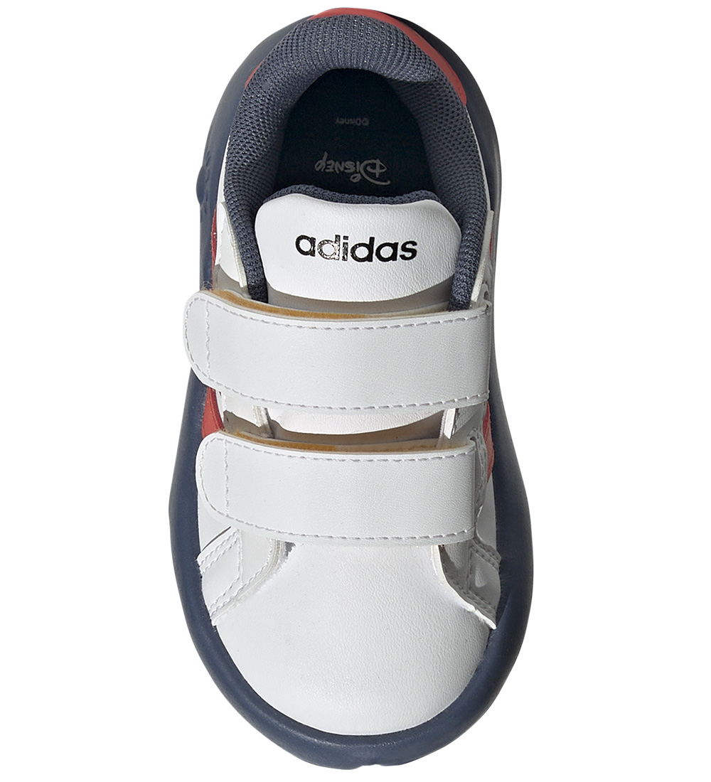adidas Performance Sko - Grand Court Mickey - Hvid/Rød