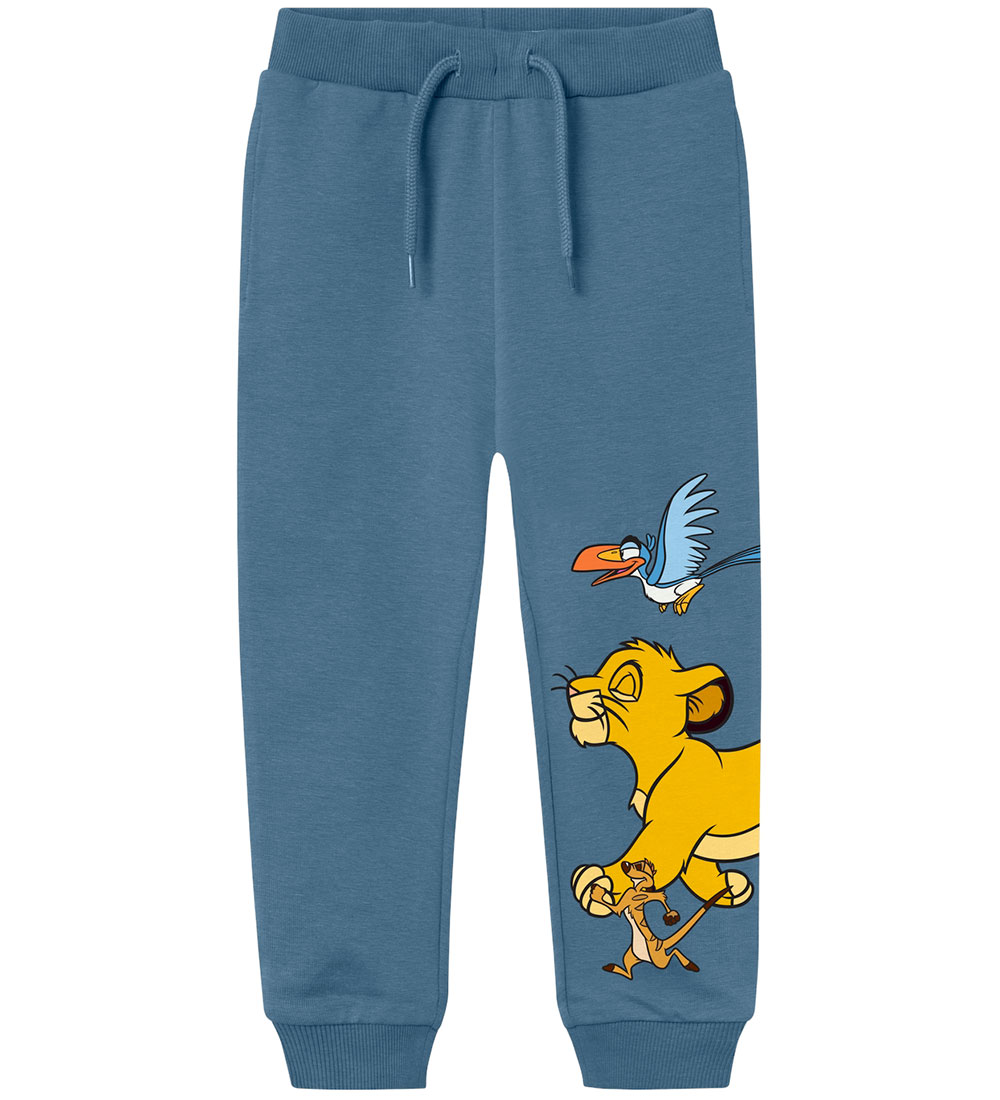 Name It Sweatpants - NmmJais Lionking - Coronet Blue