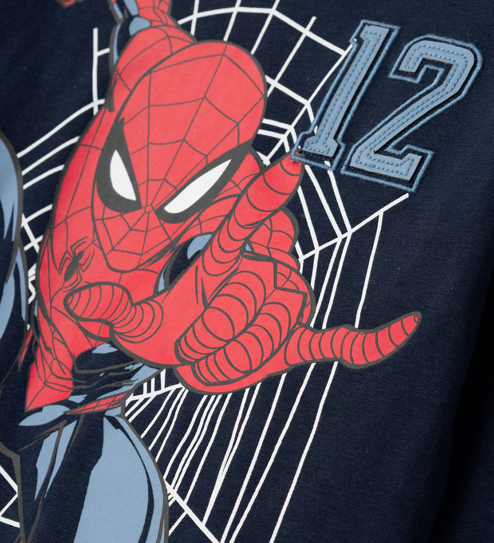 Name It Bluse - NmmJaris Spiderman - Dark Sapphire
