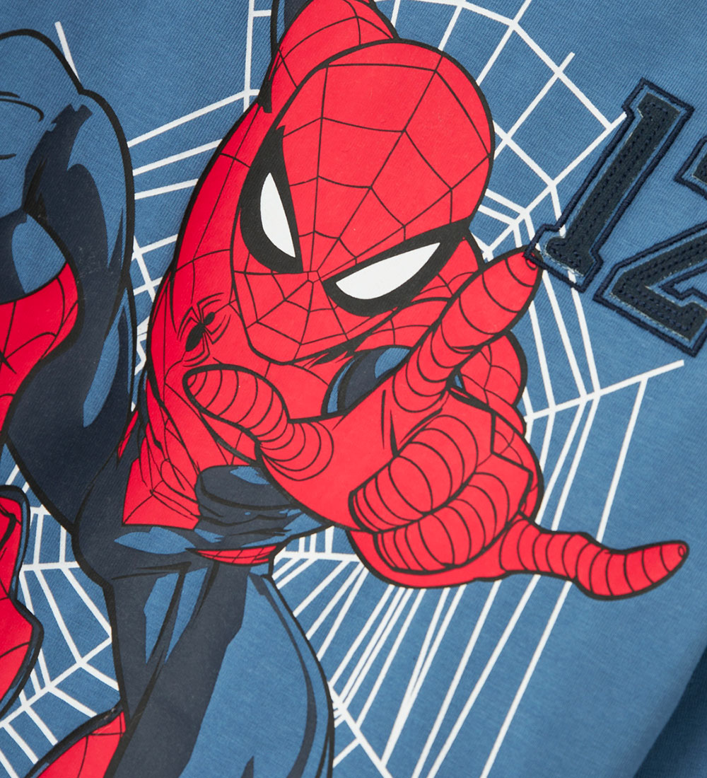 Name It Bluse - NmmJaris Spiderman - Coronet Blue