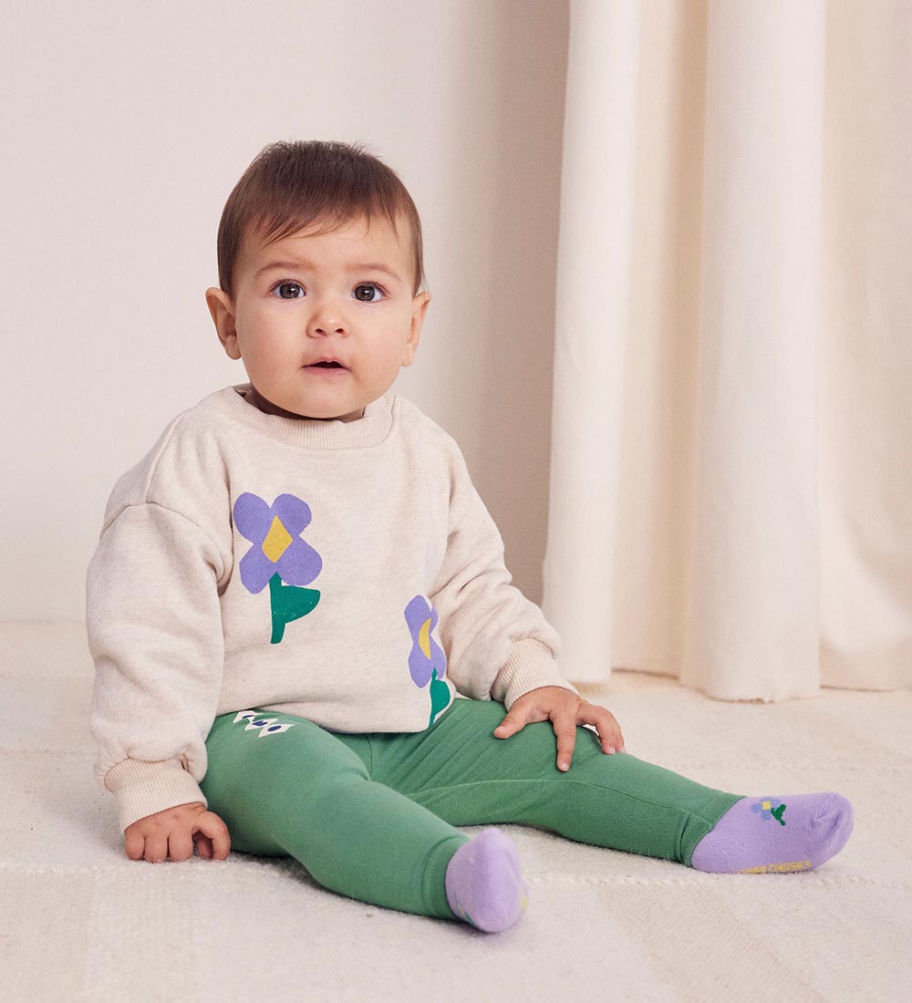 Bobo Choses Leggings - Diamonds - Grøn