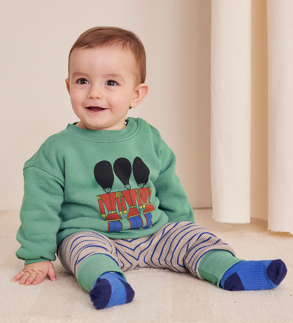 Bobo Choses Sweatshirt - Little Tin Soldiers - Grøn