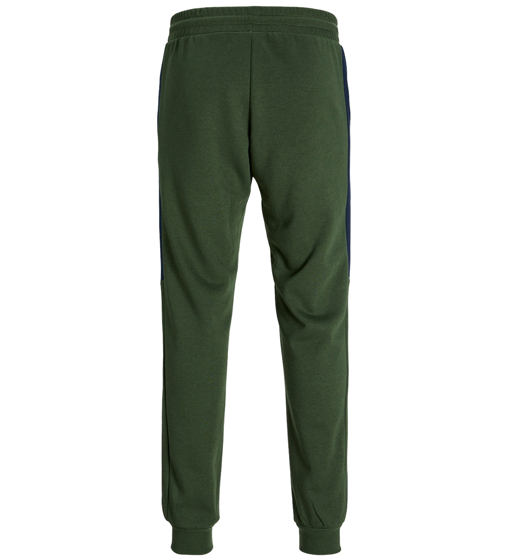 Jack & Jones Sweatpants - JpstGordon - Kombu Green/Blocking Navy