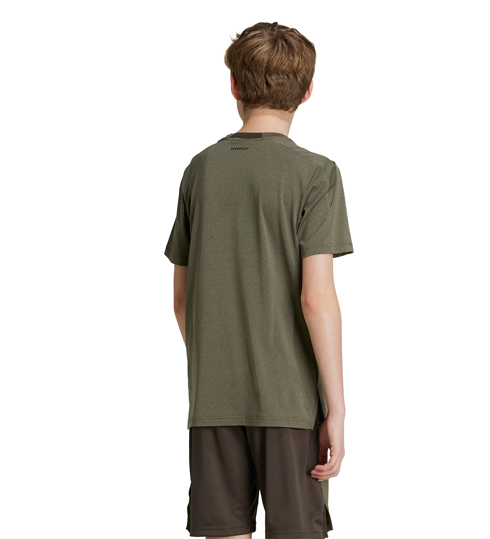 adidas Performance T-shirt - J HEA - Grøn