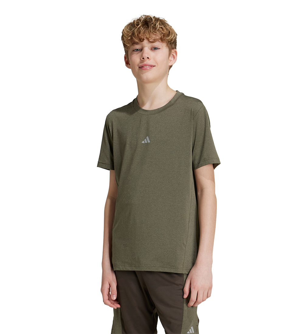adidas Performance T-shirt - J HEA - Grøn