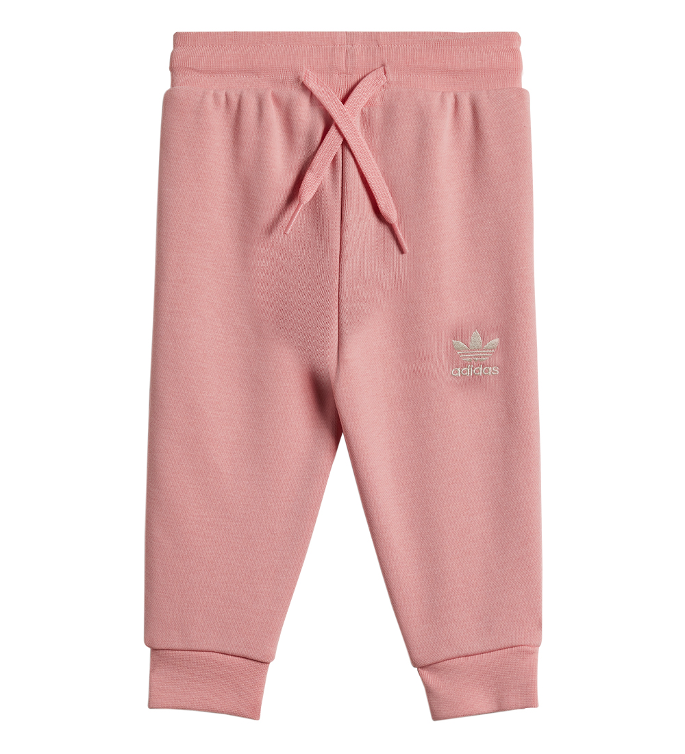 adidas Originals Sweatsæt - Crew - Rosa