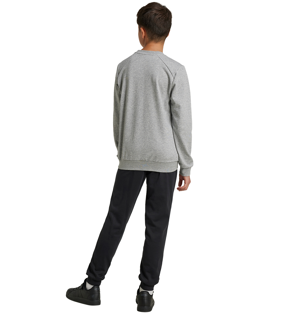 adidas Performance Sweatsæt - J BL FT TS - Grå/Sort