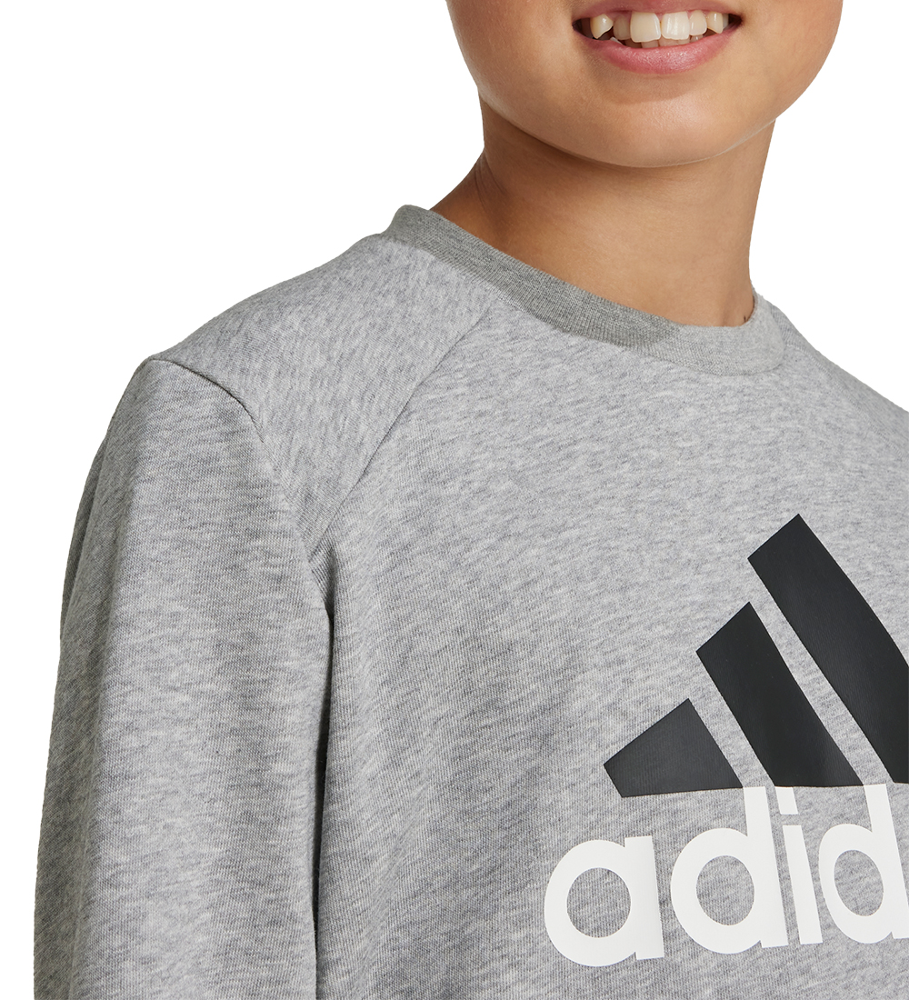 adidas Performance Sweatsæt - J BL FT TS - Grå/Sort