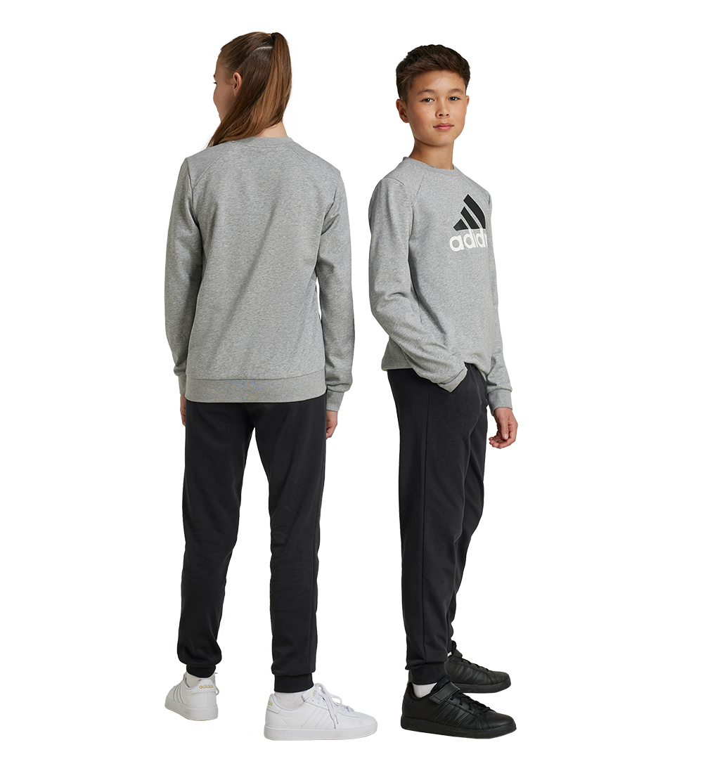 adidas Performance Sweatsæt - J BL FT TS - Grå/Sort