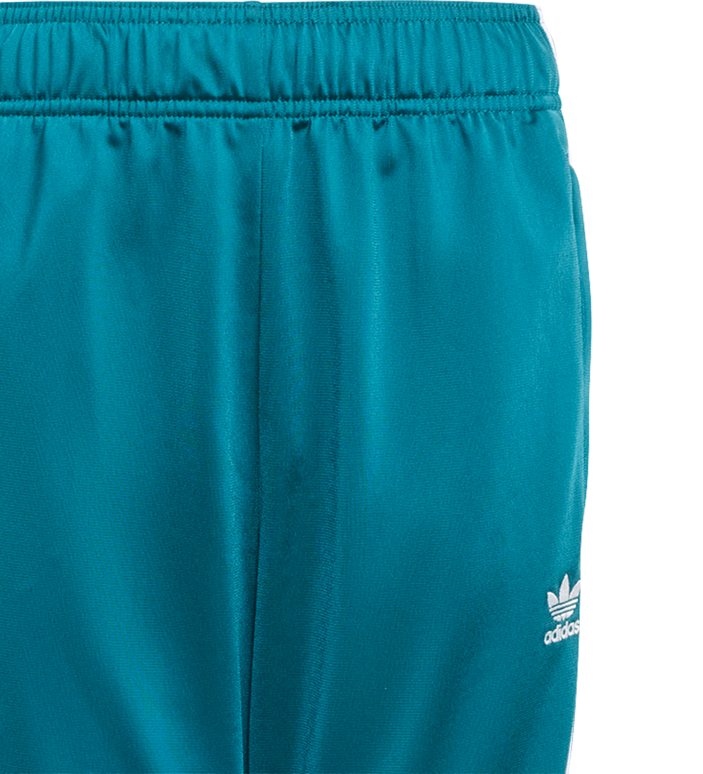adidas Originals Bukser - SST Track - Petroleum