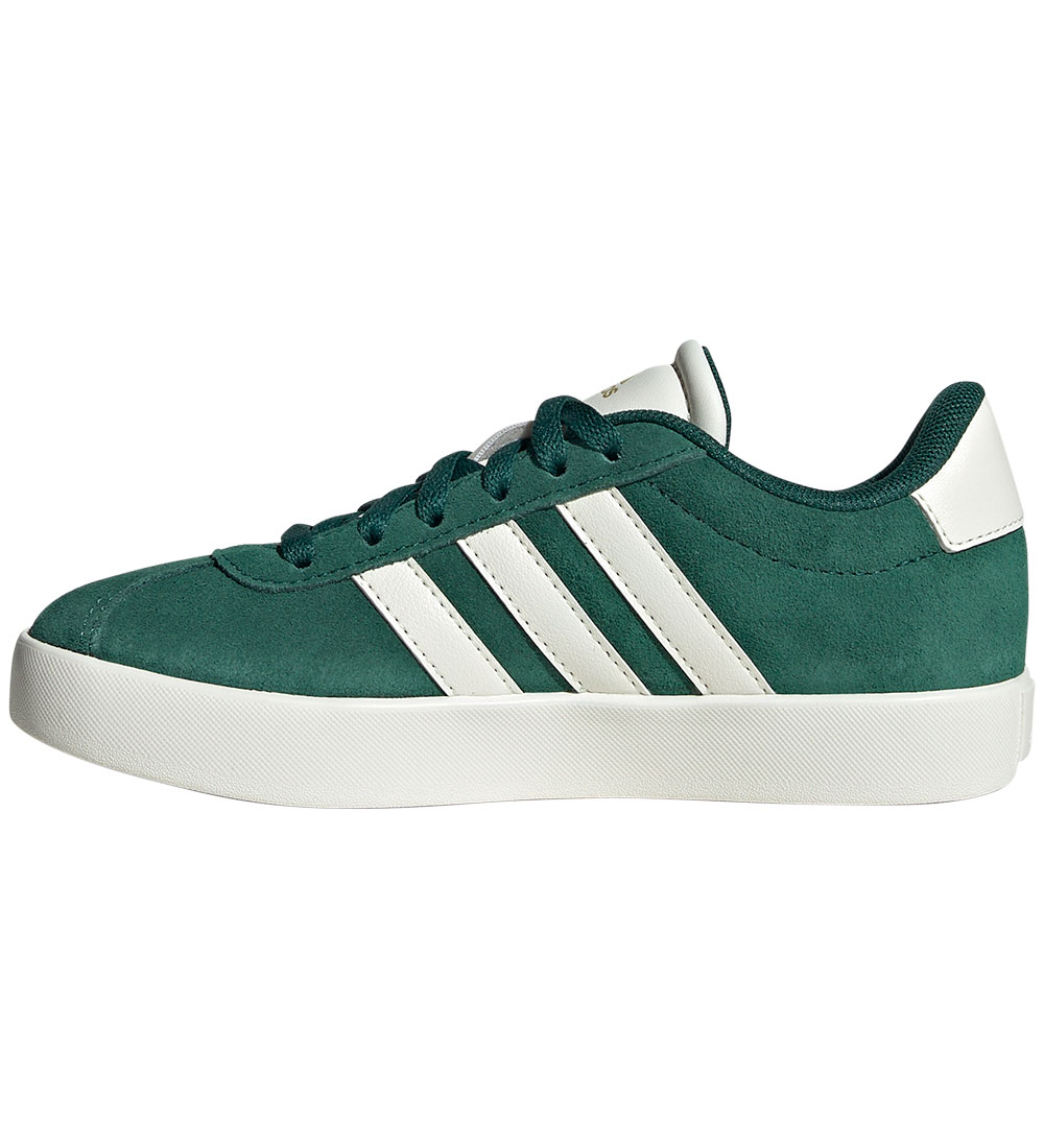 adidas Performance Sko - VL COURT 3.0 K - Grøn/Hvid