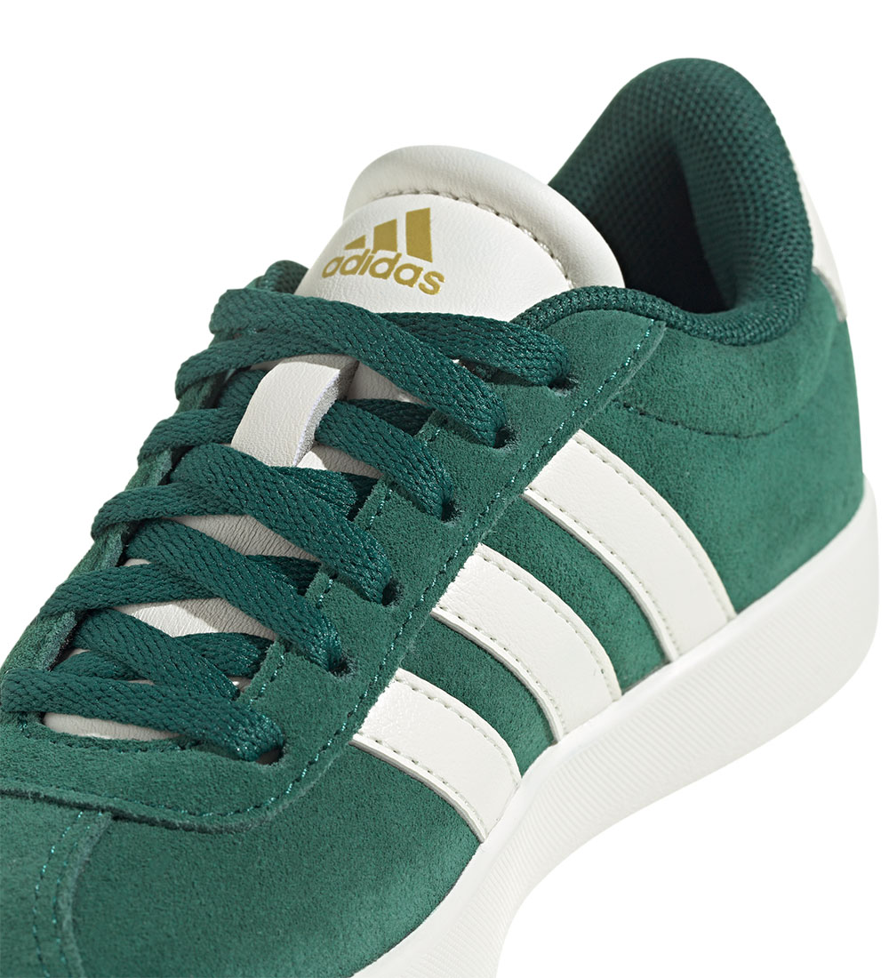 adidas Performance Sko - VL COURT 3.0 K - Grøn/Hvid