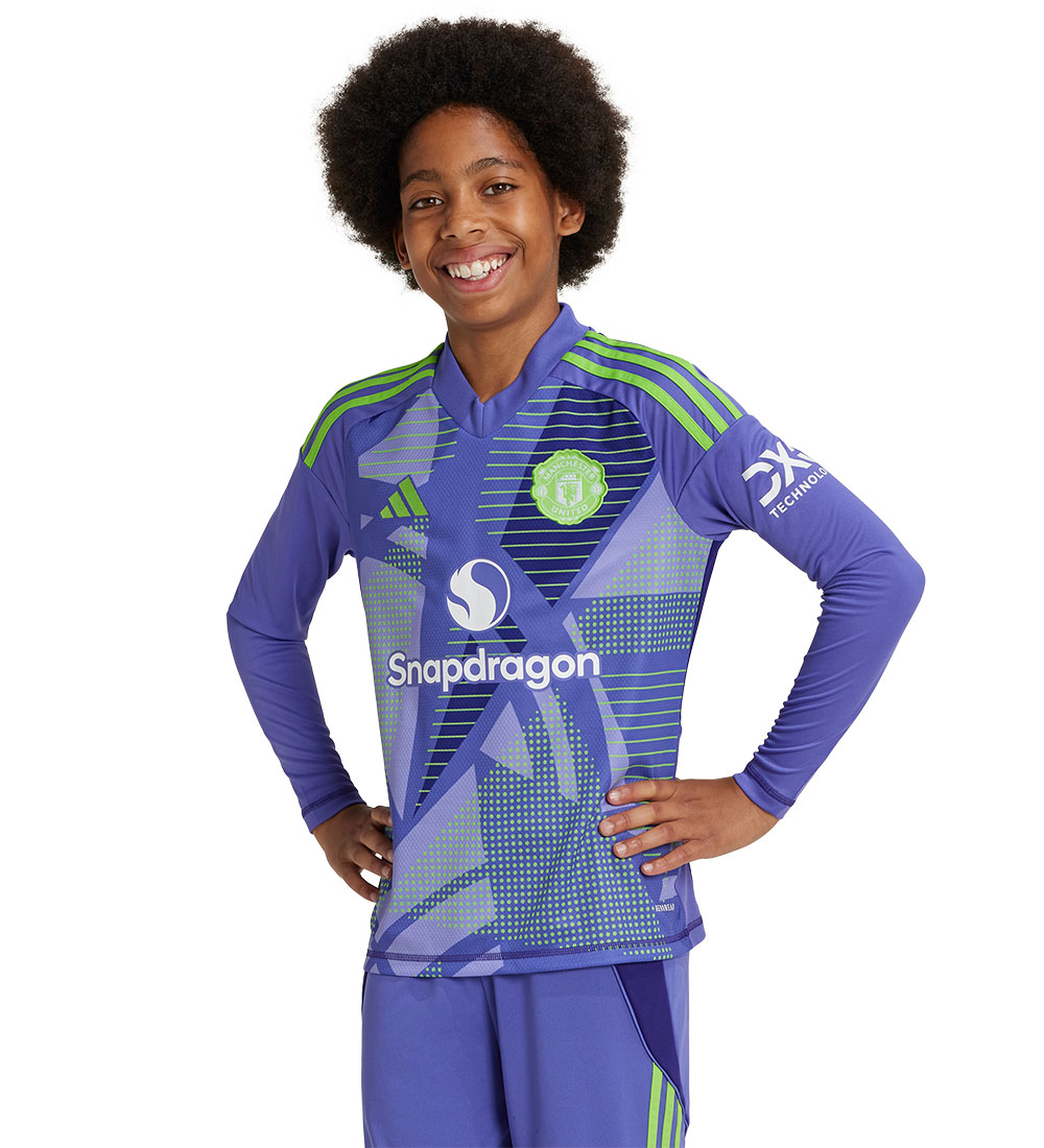 adidas Performance Bluse - MUFC GK JSY YL - Lilla