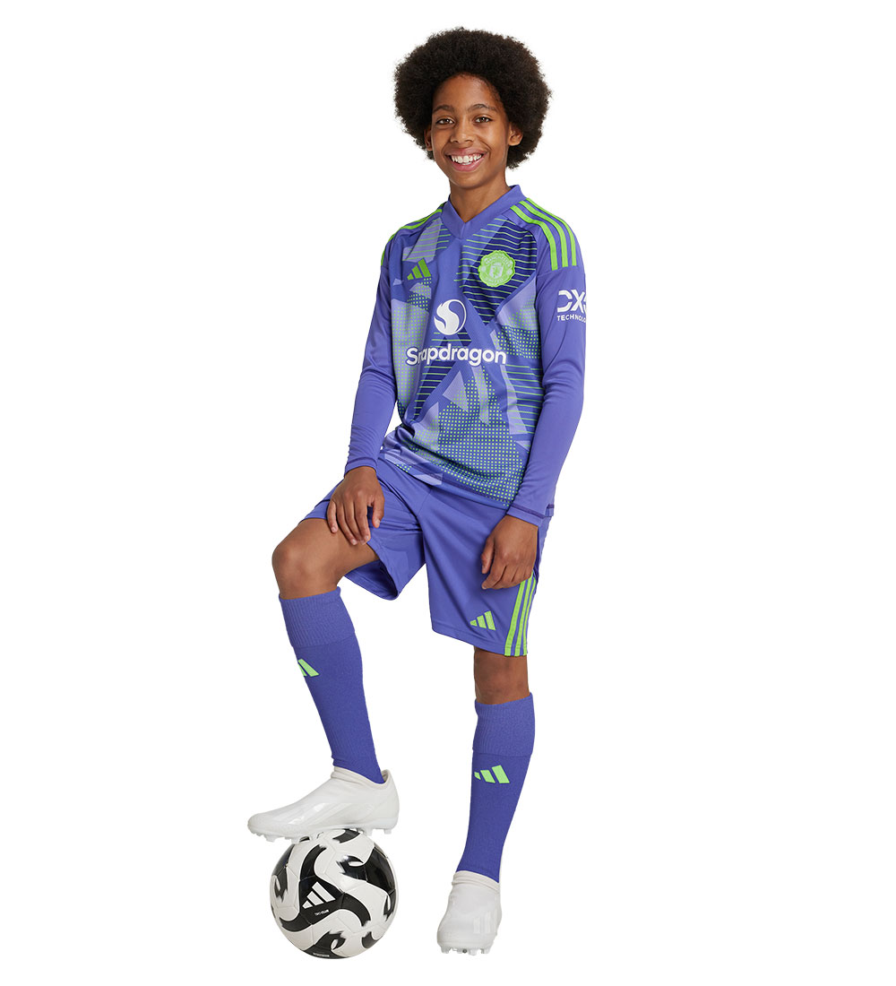 adidas Performance Bluse - MUFC GK JSY YL - Lilla