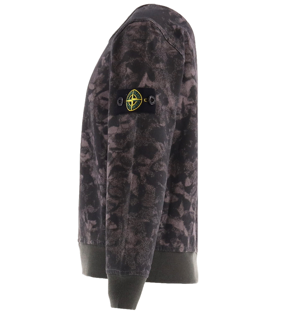 Stone Island Sweatshirt - Sortmeleret
