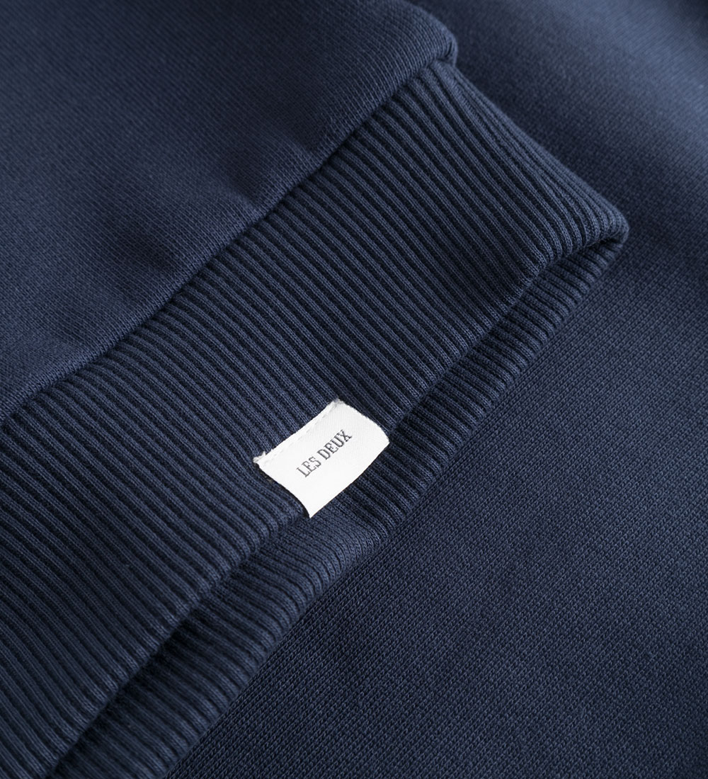 Les Deux Sweatshirt - Encore Bouclé - Dark Navy/Ivory