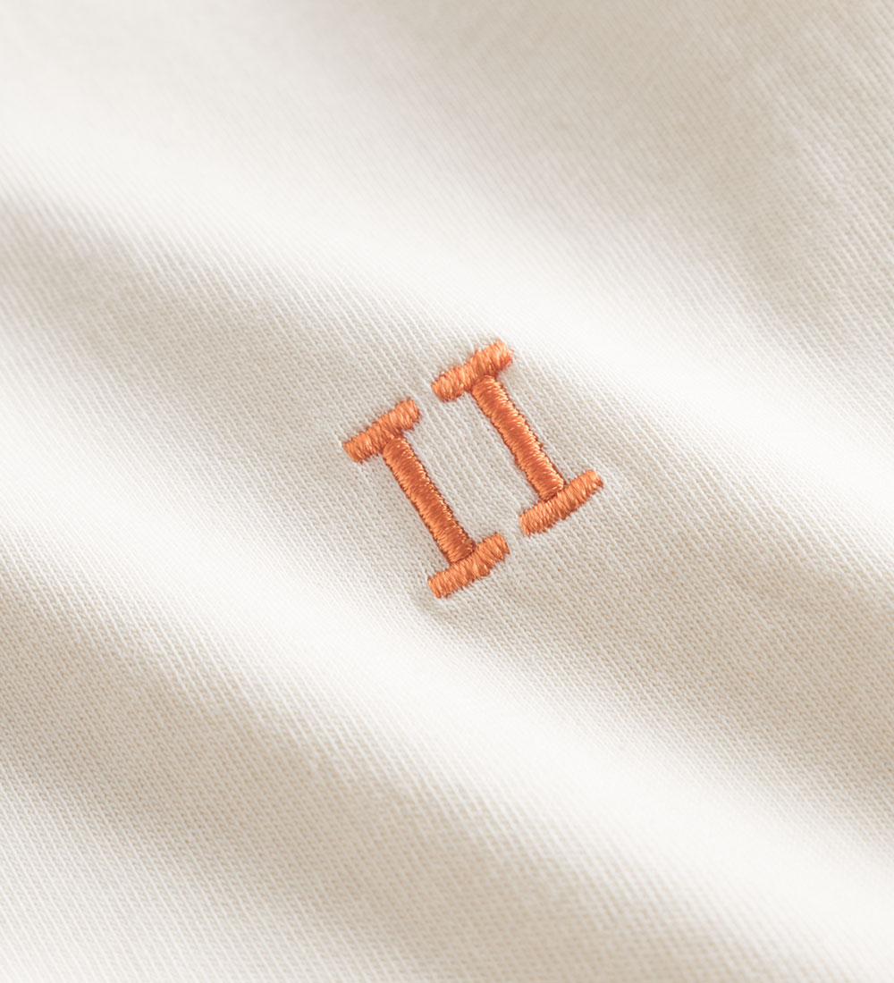 Les Deux T-shirt - Nørregaard - Ivory/Orange