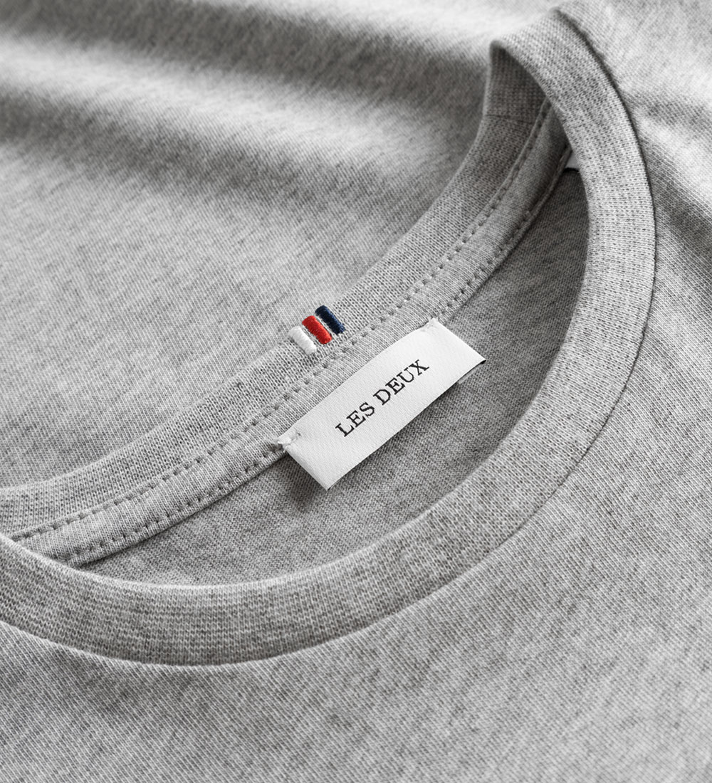 Les Deux T-shirt - Nørregaard - Grey Melange