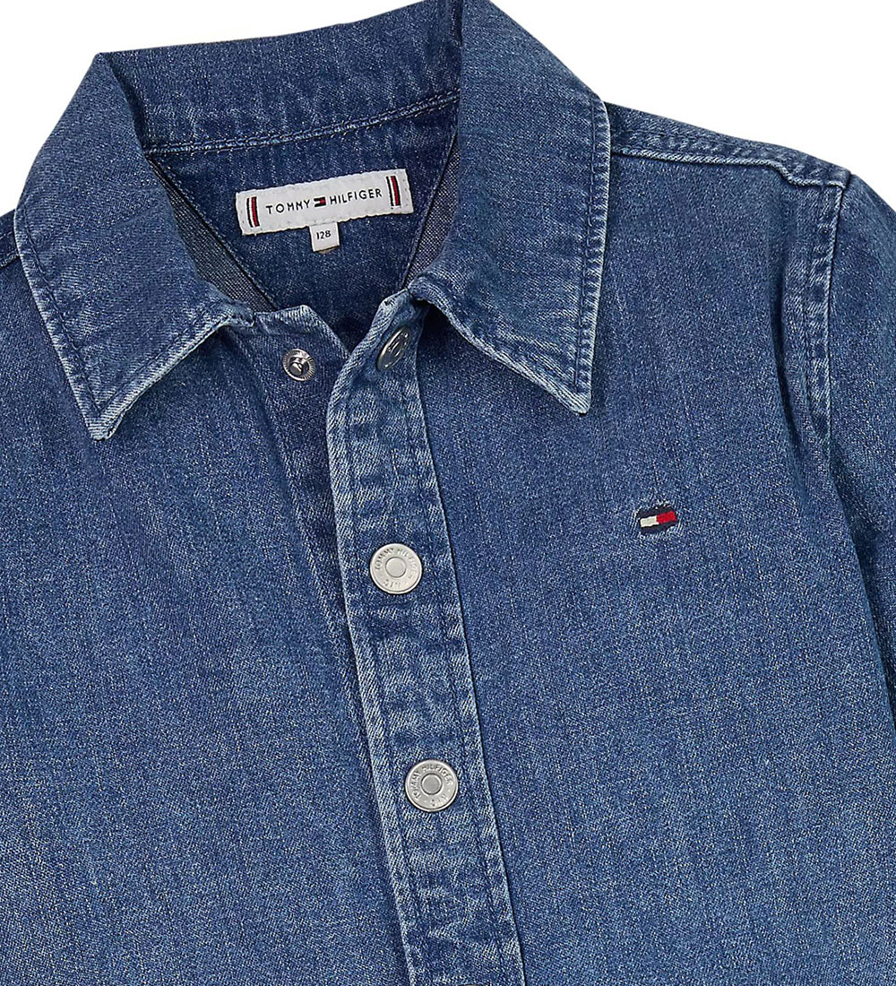 Tommy Hilfiger Kjole - Lightweight Denim