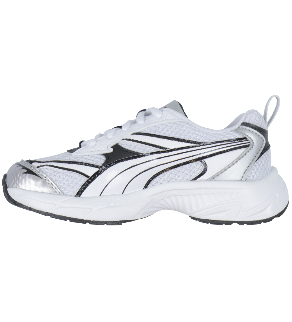 Puma Sko - Morphic Base PS - Feather Gray/Sort/Hvid