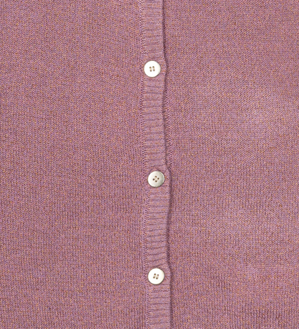 The New Cardigan - TnEve Glitter - Strik - Orchid Haze