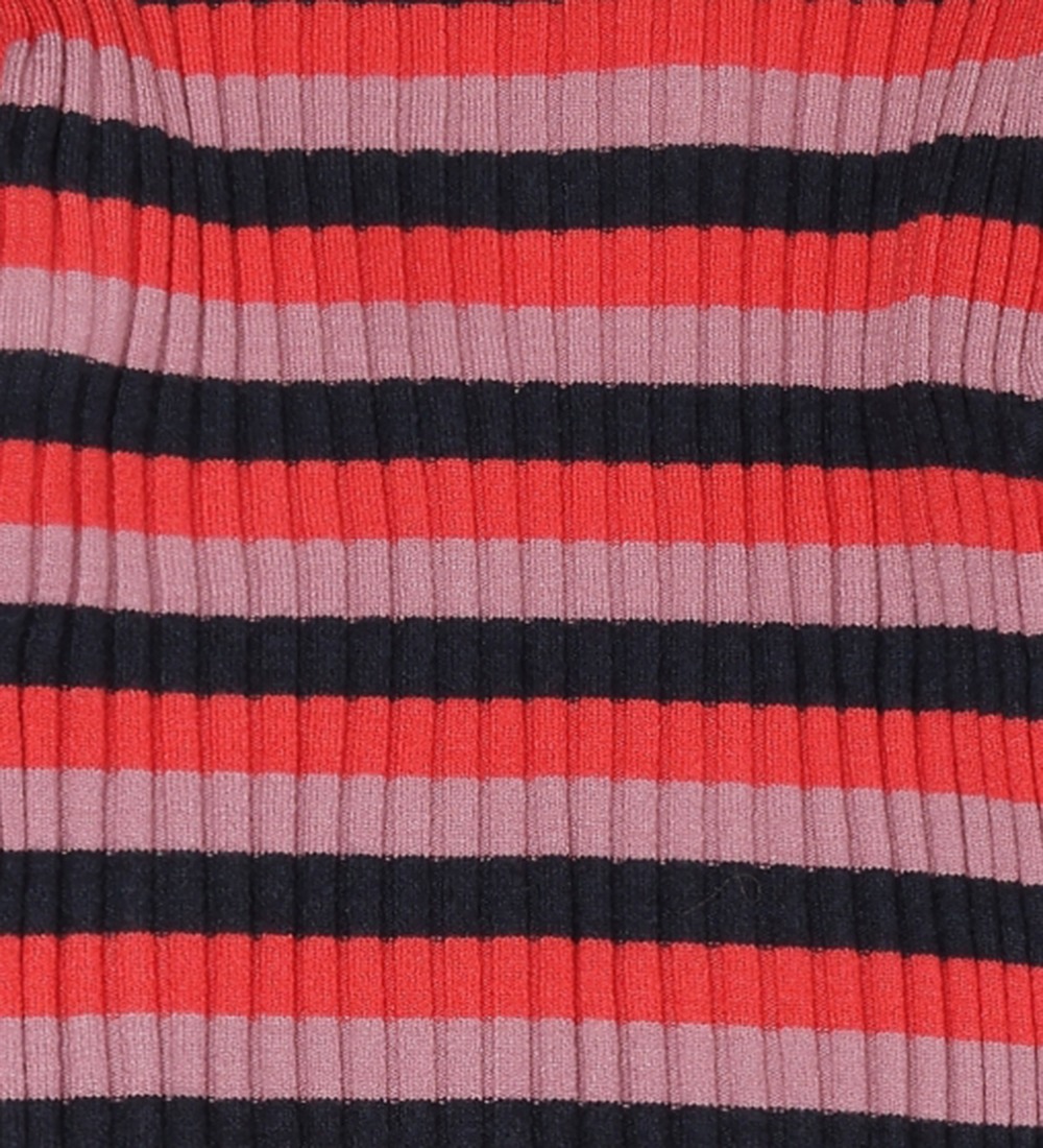 The New Kjole - Strik - Rib - TnLia - Multi Stripe