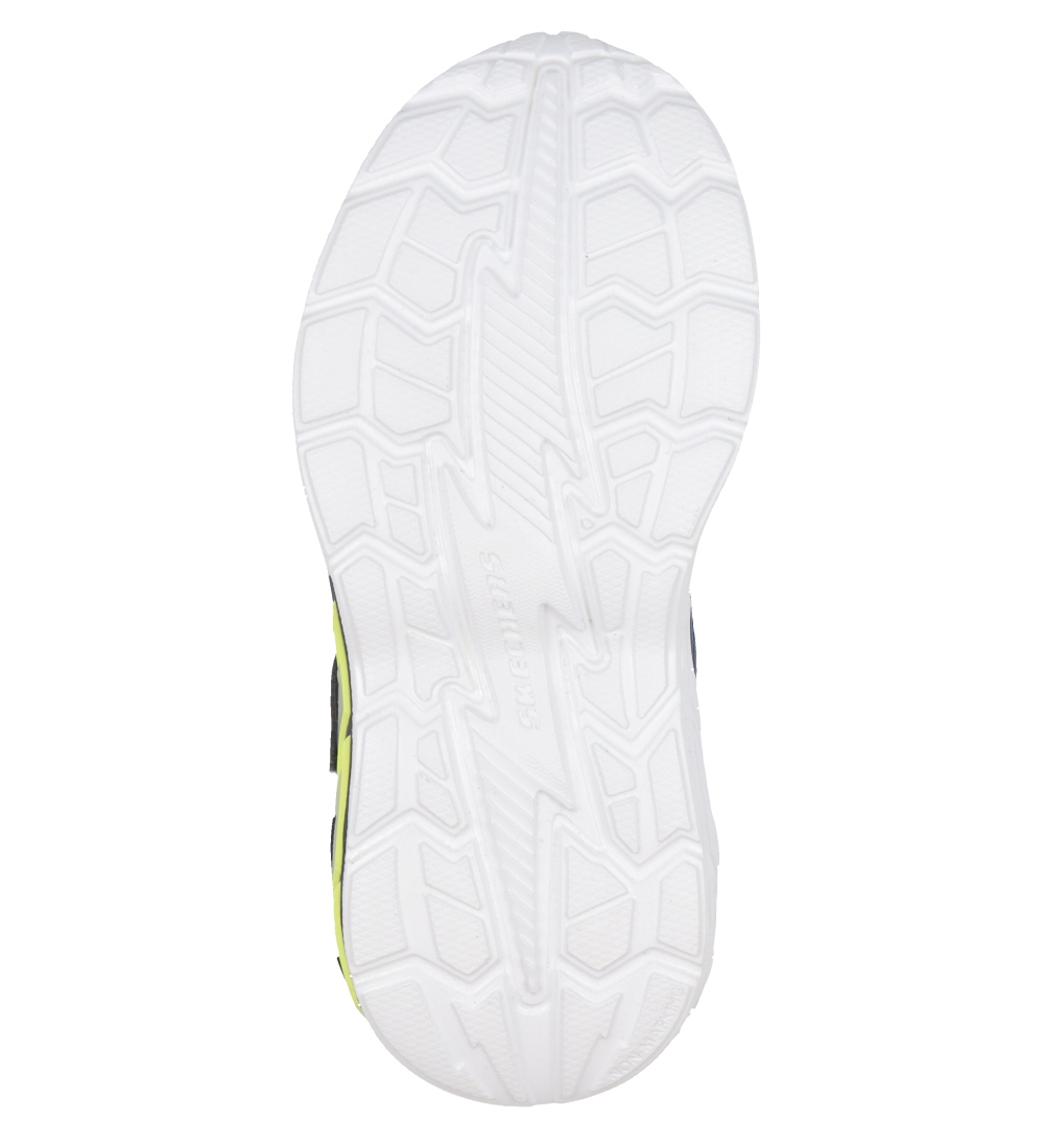 Skechers Sko m. Lys - Light Storm 2-0 - Bolt-Brights - Sort/Blå