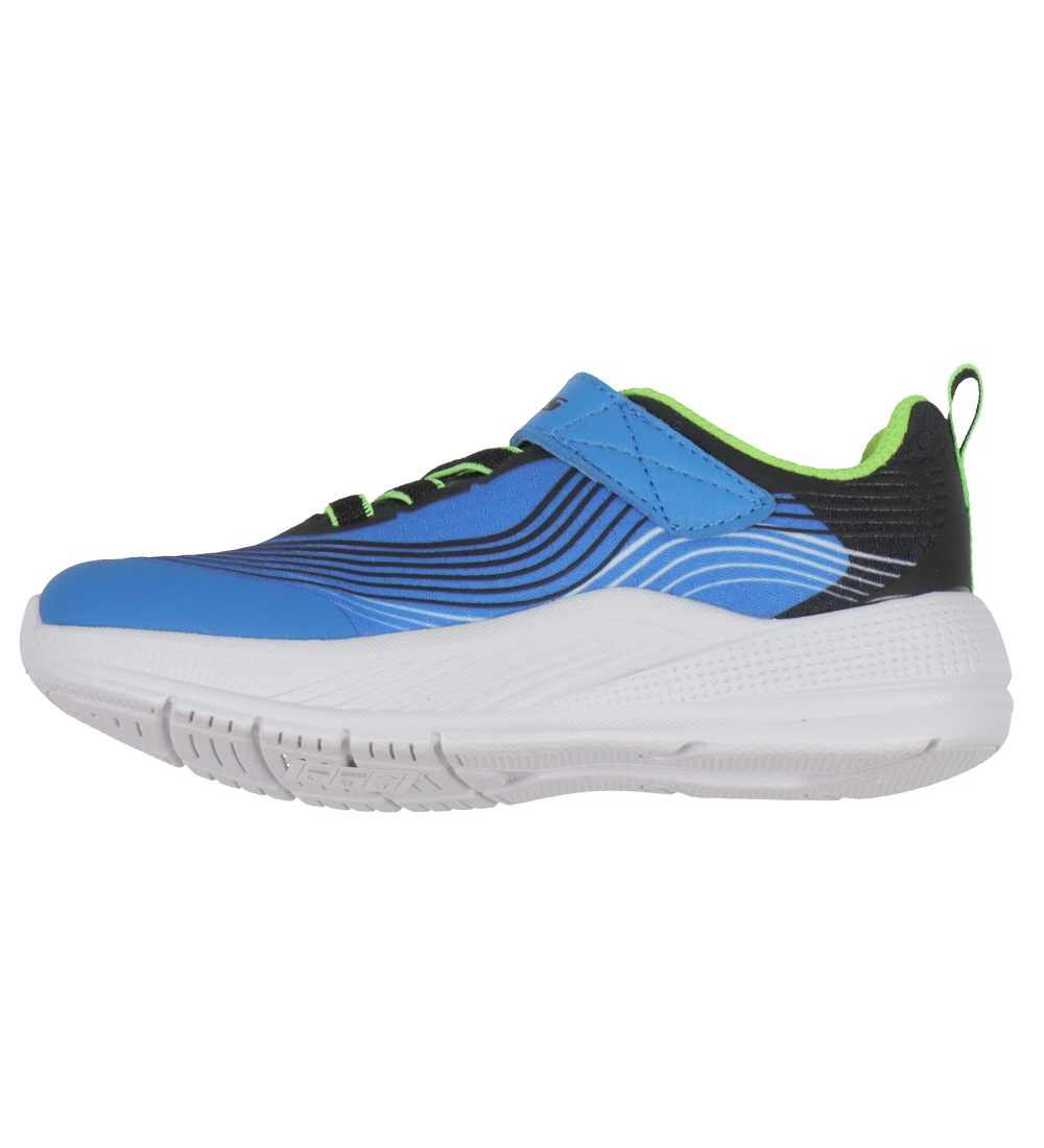 Skechers Sko - Microspec Advance - Blå/Lime
