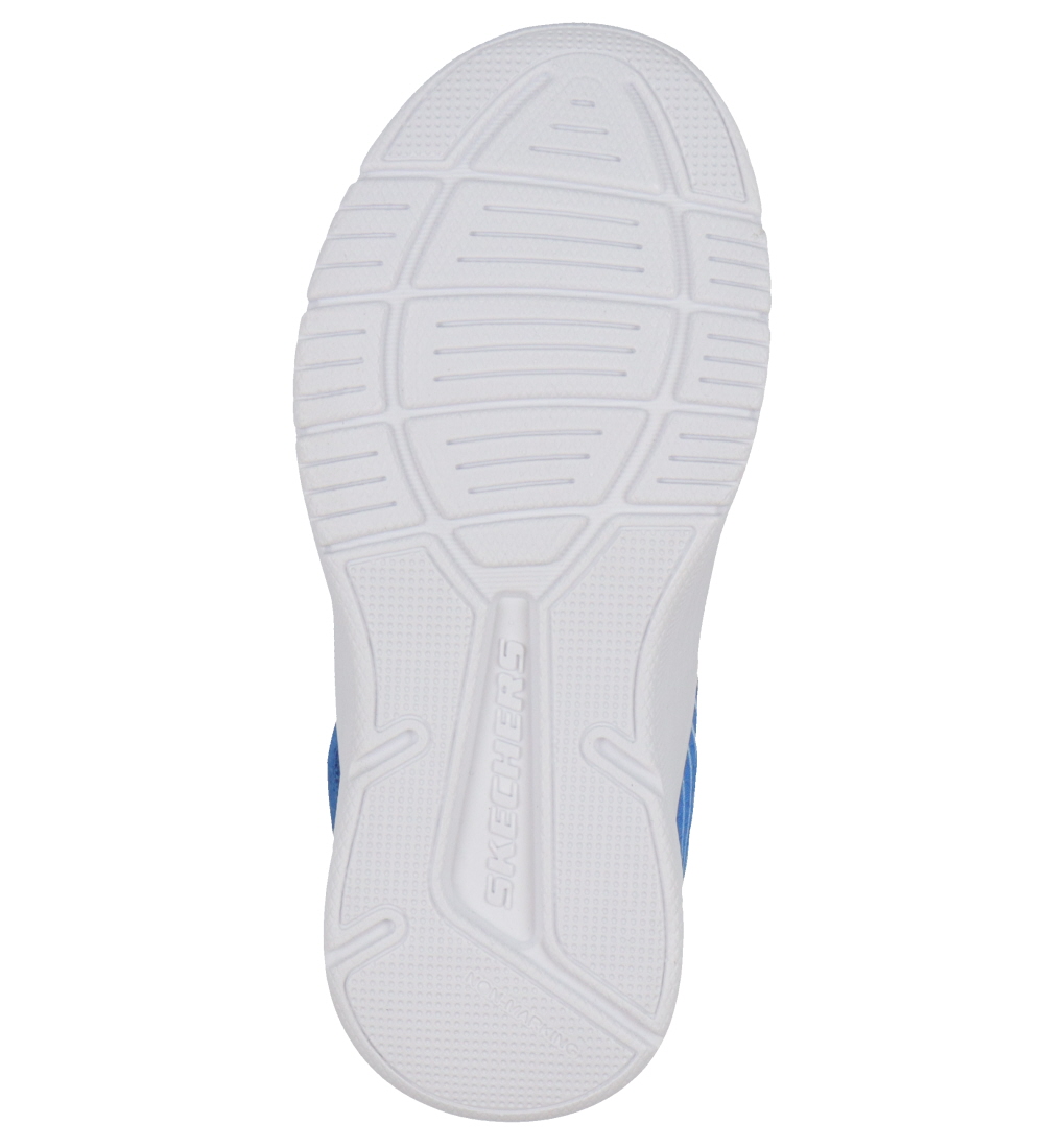 Skechers Sko - Microspec Advance - Blå/Lime