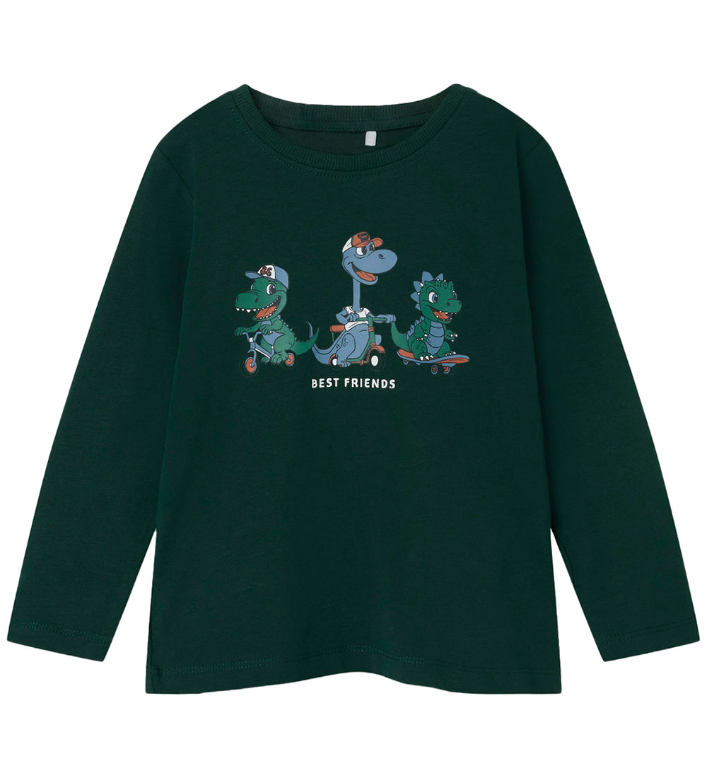 Name It Bluse - NmmVux - 2-pak - Pine Grove/Jet Stream/Tennis Di