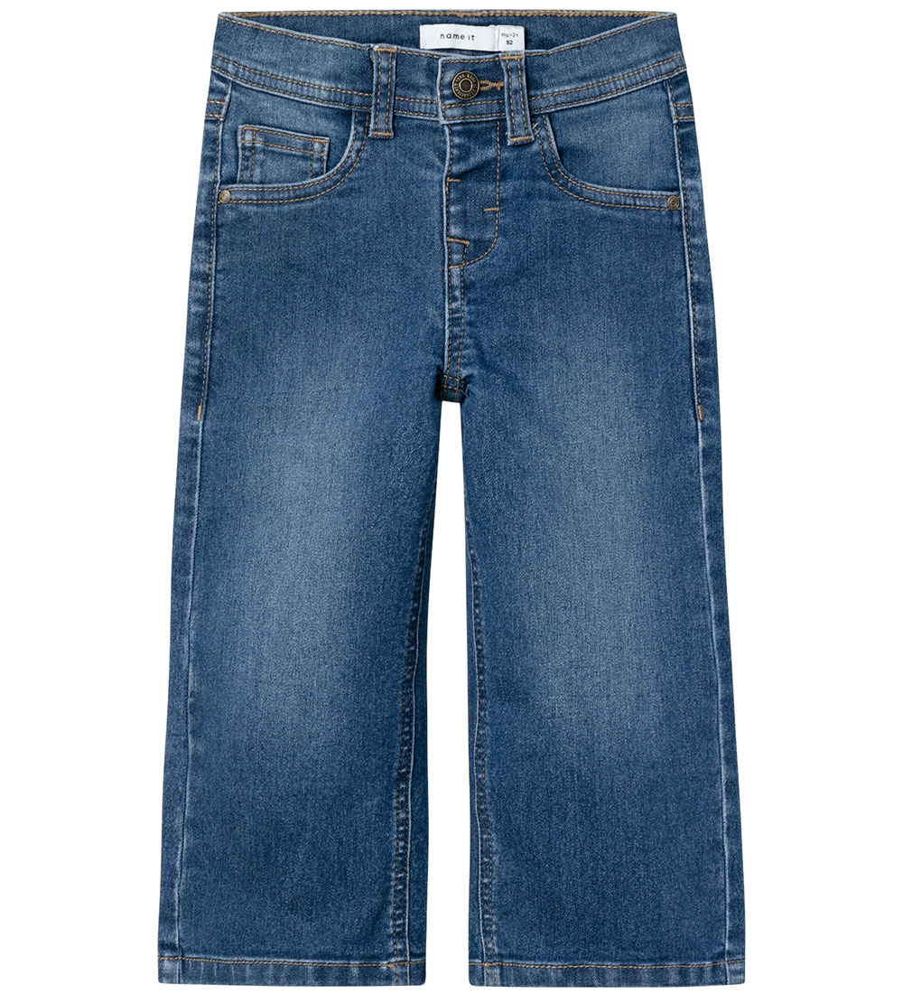 Name It Jeans - Wide - NmfRose - Dark Blue Denim