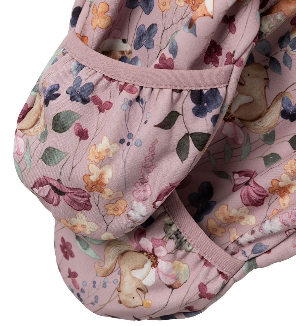 Name It Softshelldragt m. Fleece - NbfAlfa08 - Mauve Shadows/wil