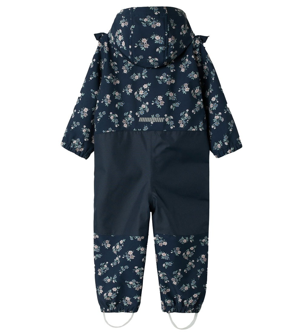 Name It Softshelldragt m. Fleece - NmfAlfa08 - Dark Sapphire/Wan
