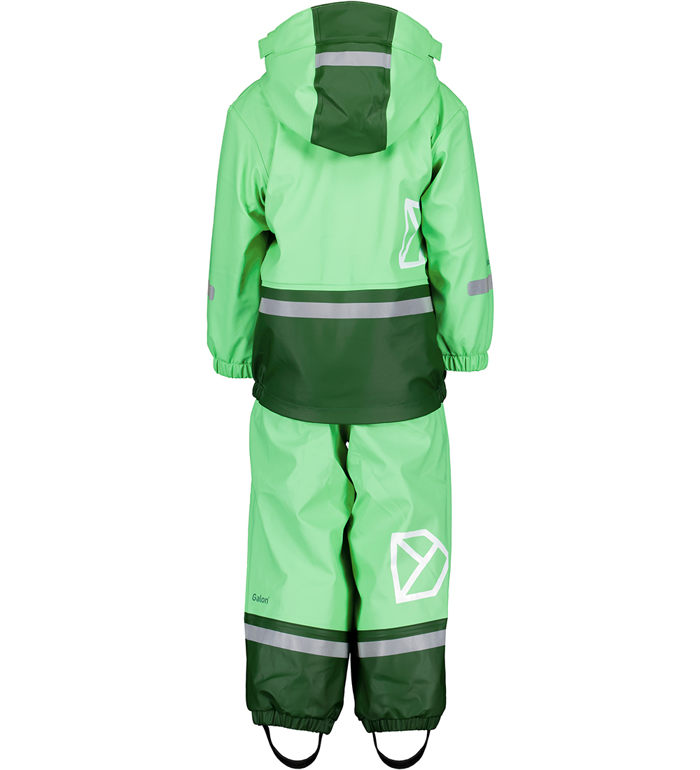 Didriksons Regntøj m. For - PU - Boardman - Dusty Lime