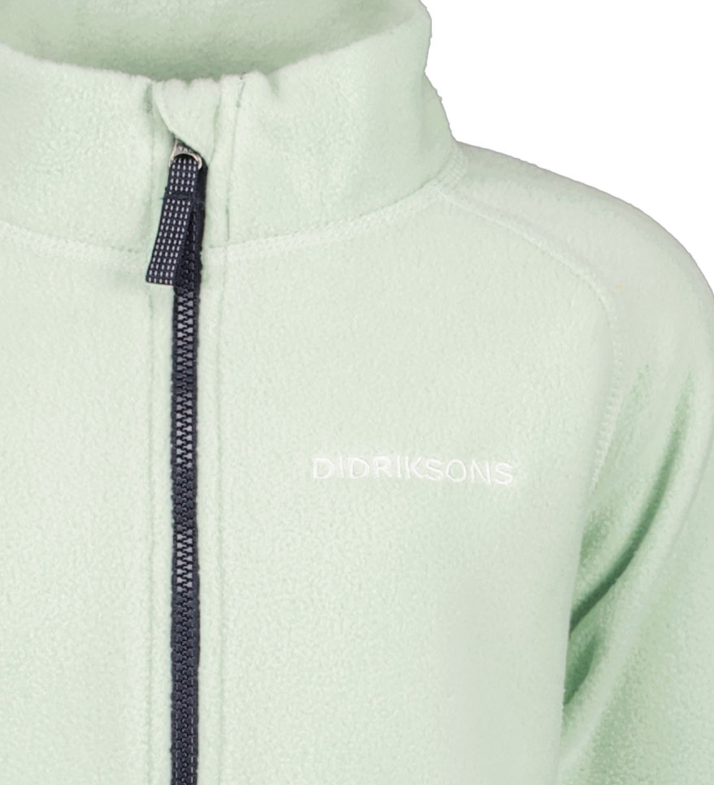 Didriksons Fleecejakke - Monte - Pale Mint