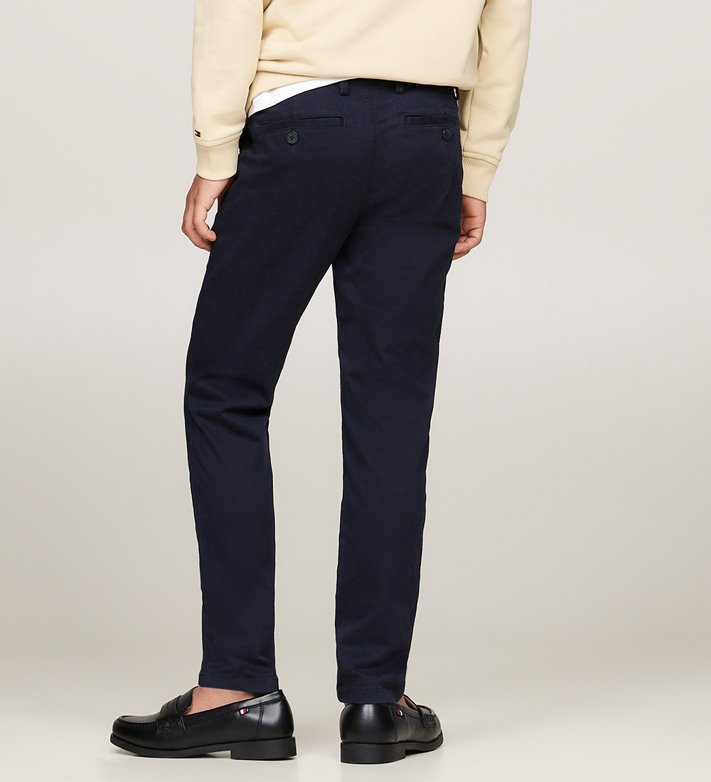 Tommy Hilfiger Bukser - 1985 Soft Twill Chino - Desert Sky