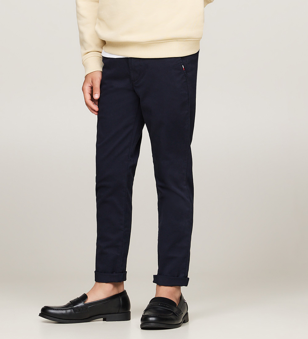Tommy Hilfiger Bukser - 1985 Soft Twill Chino - Desert Sky