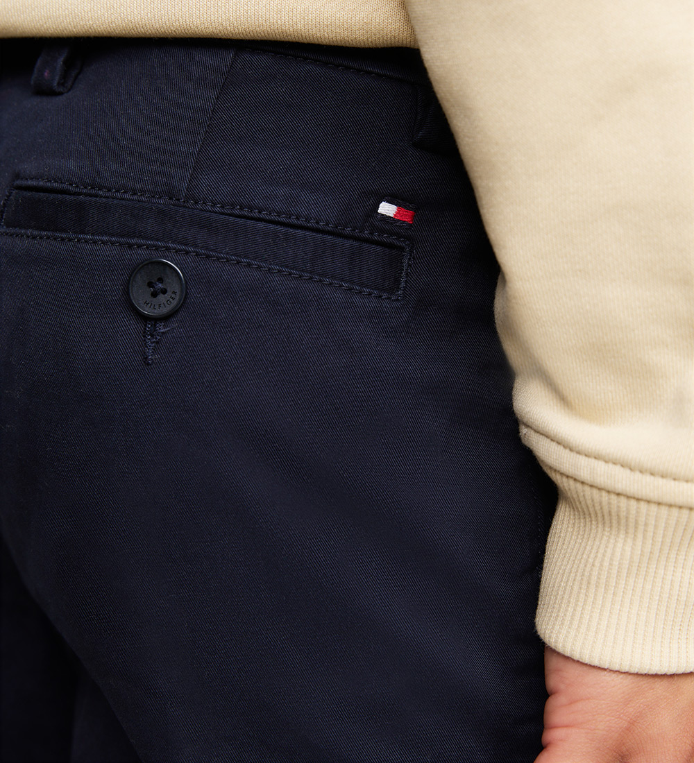 Tommy Hilfiger Bukser - 1985 Soft Twill Chino - Desert Sky