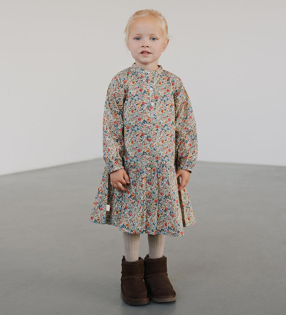 Sofie Schnoor Kjole - AOP Flower