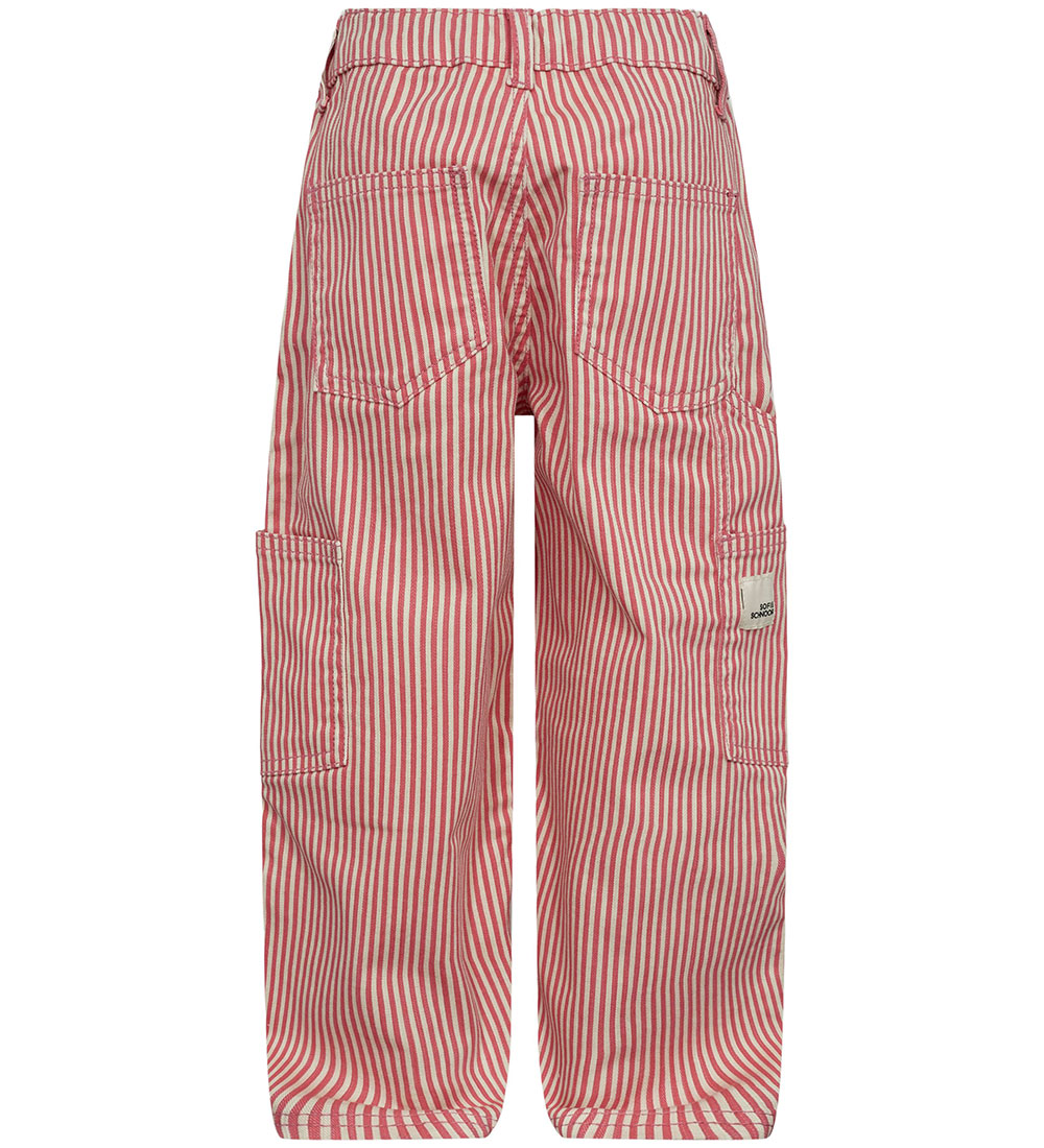 Sofie Schnoor Jeans - Pink m. Striber