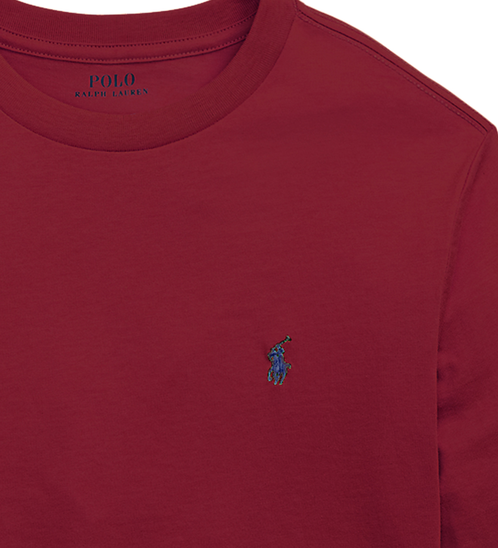 Polo Ralph Lauren Bluse - Bordeauxrød