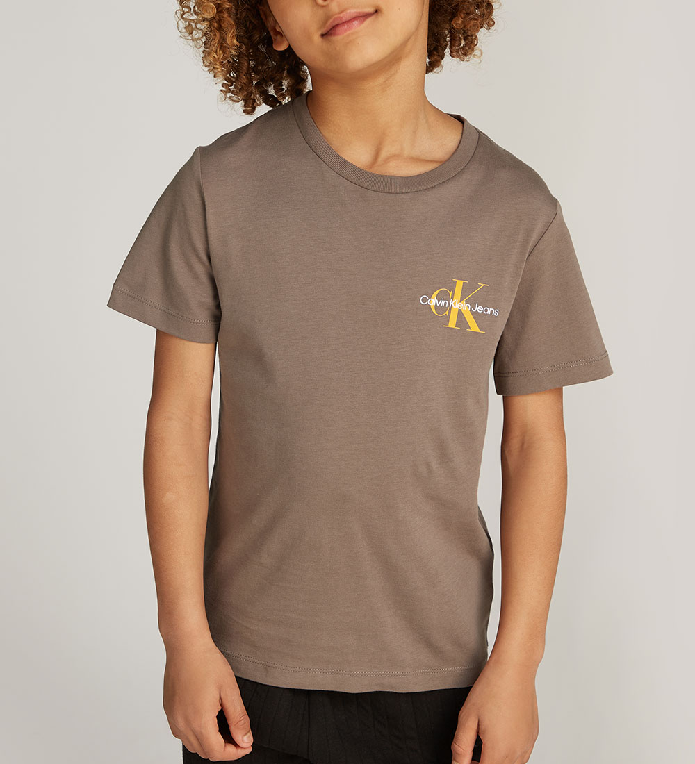 Calvin Klein T-shirt - Chest Monolog - Falcon