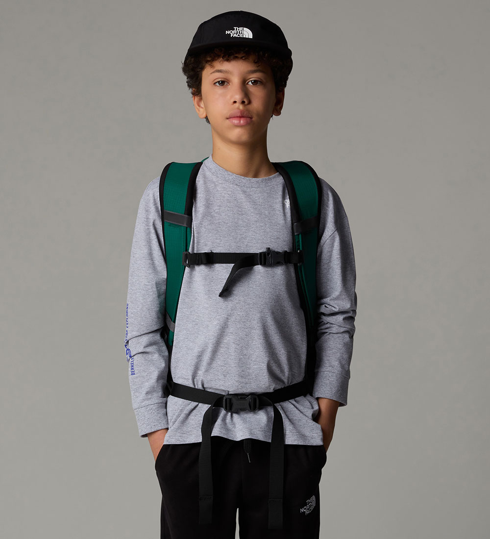 The North Face Bluse - Varsity Graphic Oversize - Grå Melange