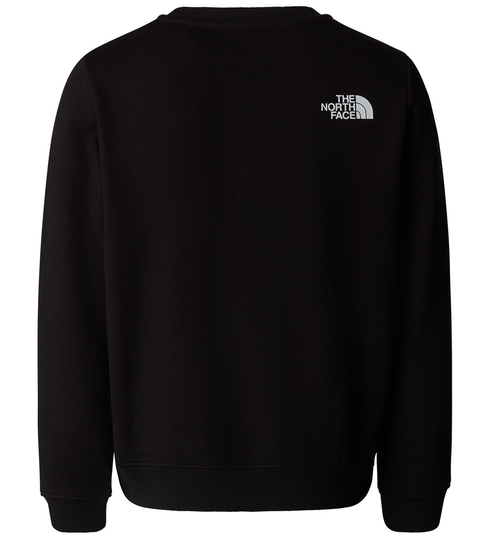 The North Face Sweatshirt - Varsity Graphic - Sort/Orange