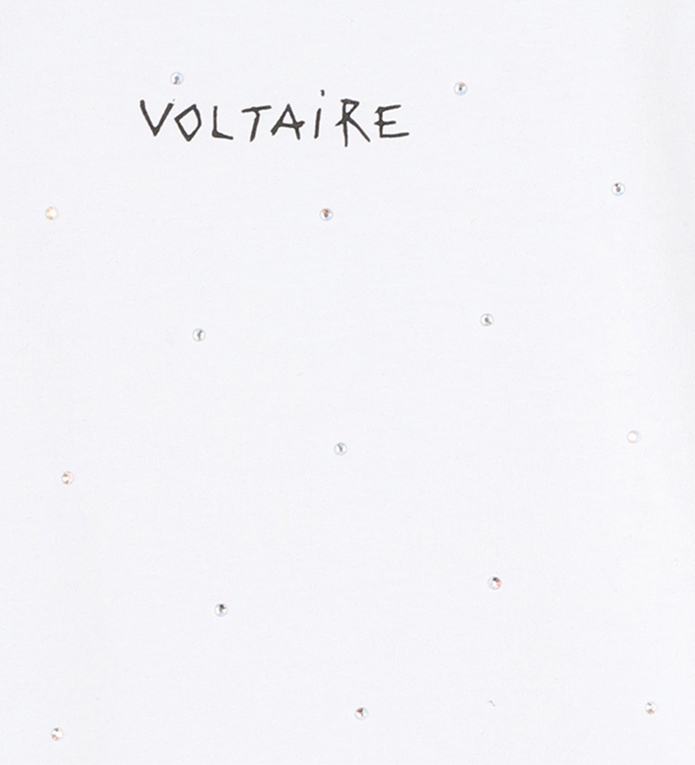 Zadig & Voltaire T-shirt - Hvid m. Similisten