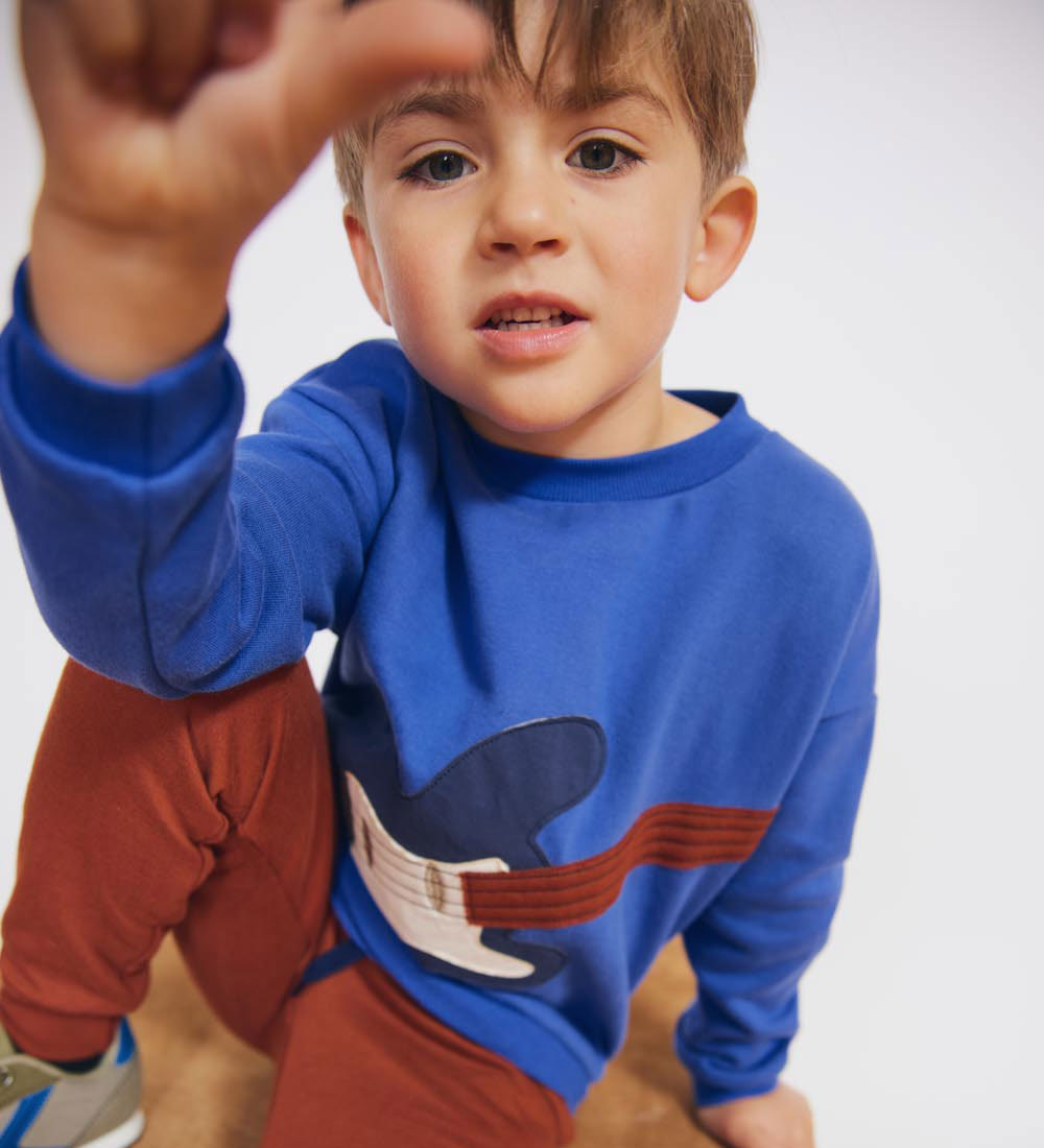 Freds World Sweatshirt - Hello Guitar - Star Blue