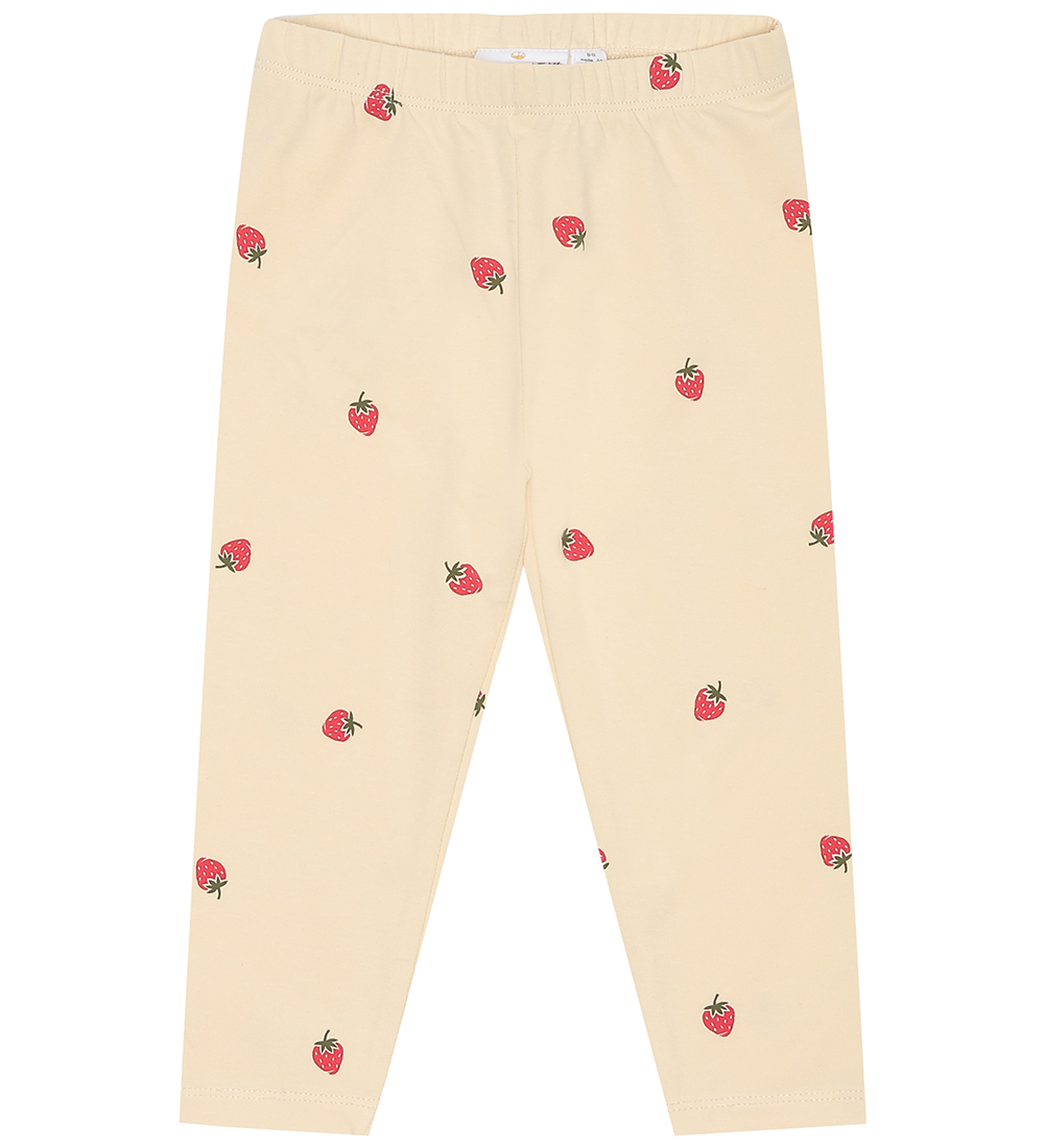 The New Siblings Leggings - TnsLarawila - Angora Strawberry AOP