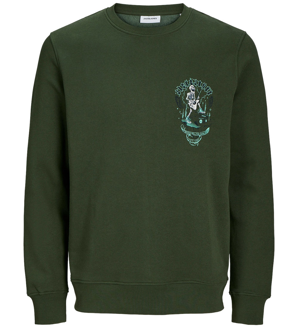 Jack & Jones Sweatshirt - JjsKull - Kombu Green/Small