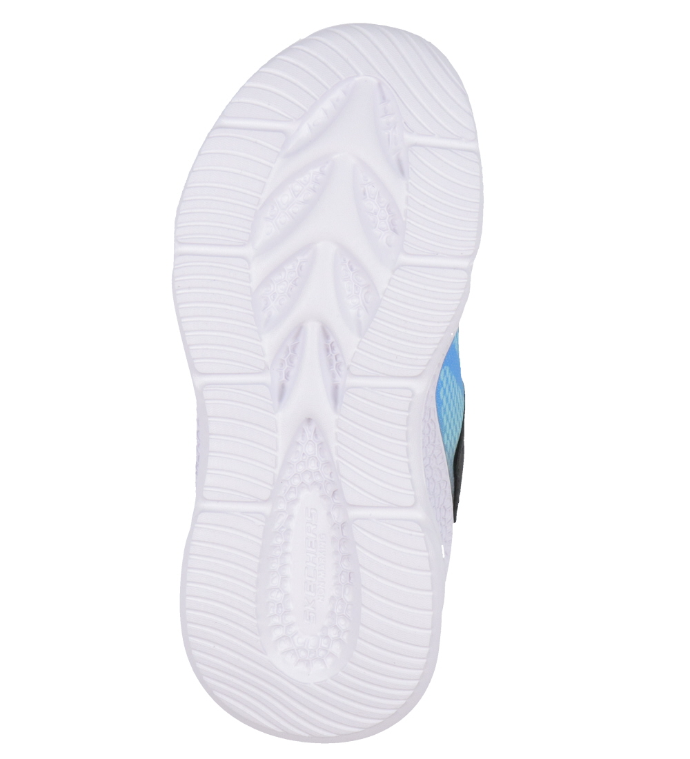 Skechers Sko - m. lys - Meteor Lights - Sort/Blå