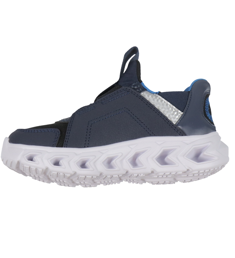 Skechers Blinkesko - HYPNO-FLASH 2.0 - Navy/Sort